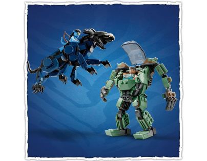LEGO® Avatar 75571 Neytiri a thanator vs. Quaritch v AMP obleku