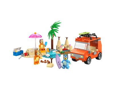 LEGO® Bluey 11202 Bluey a rodinný výlet autom na pláž