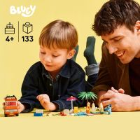 LEGO® Bluey 11202 Bluey a rodinný výlet autom na pláž 3