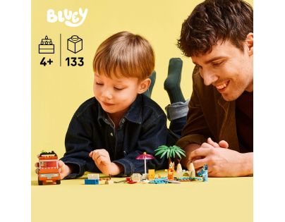 LEGO® Bluey 11202 Bluey a rodinný výlet autom na pláž