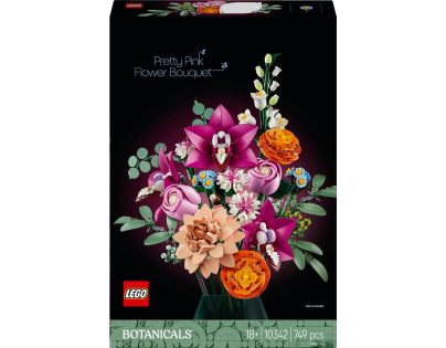 LEGO® Botanicals 10342 Krásna kytica rúžových kvetov