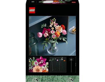 LEGO® Botanicals 10342 Krásna kytica rúžových kvetov