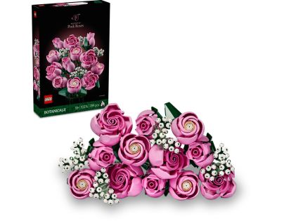 LEGO® Botanicals 10374 Kytica ružových ruží - Poškodený obal