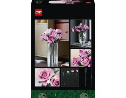 LEGO® Botanicals 10374 Kytica ružových ruží - Poškodený obal