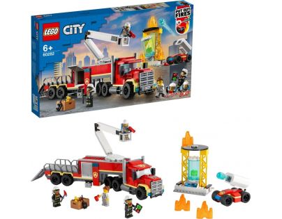 LEGO® City 60282 Veliteľská jednotka hasičov - Poškodený obal
