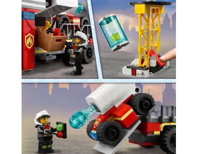 LEGO® City 60282 Veliteľská jednotka hasičov - Poškodený obal