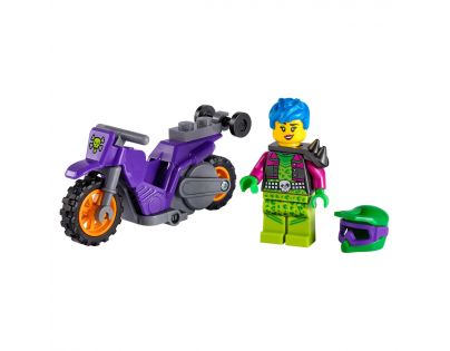 LEGO® City 60296 kaskadérske wheelie motorka