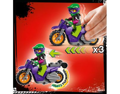 LEGO® City 60296 kaskadérske wheelie motorka