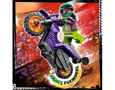 LEGO® City 60296 kaskadérske wheelie motorka