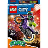 LEGO® City 60296 kaskadérske wheelie motorka 6