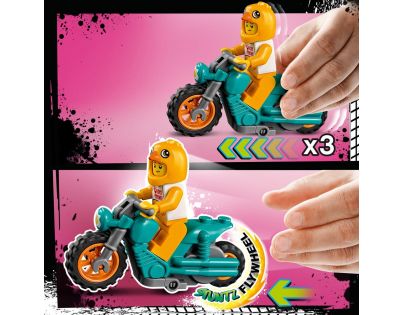 LEGO® City 60310 Motorka kaskadéra kúre