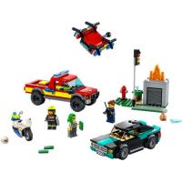 LEGO® City 60319 Hasiči a policajná naháňačka 2