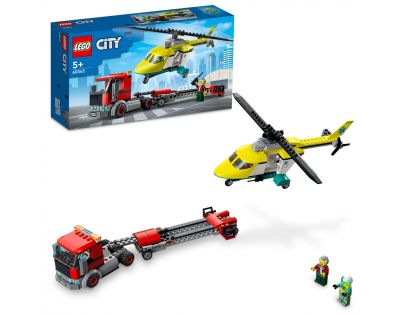 LEGO® City 60343 Preprava záchranárskeho vrtuľníka