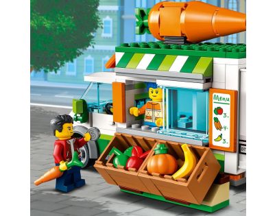 LEGO® City 60345 Dodávka na farmárskom trhu