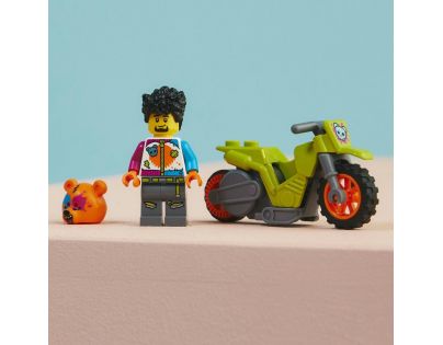 LEGO® City 60356 Medveď a kaskadérska motorka
