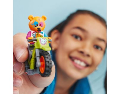 LEGO® City 60356 Medveď a kaskadérska motorka