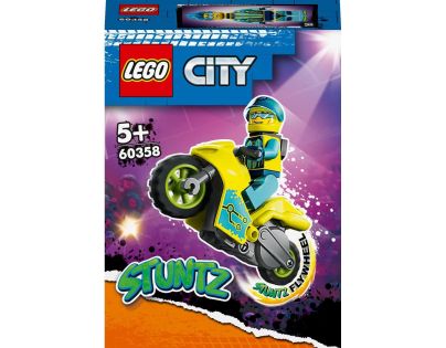 LEGO® City 60358 Kaskadérska kybermotorka