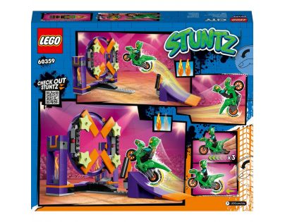 LEGO® City 60359 Kaskadérska výzva s rampou a obručou