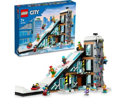 LEGO® City 60366 Lyžiarske a lezecké stredisko