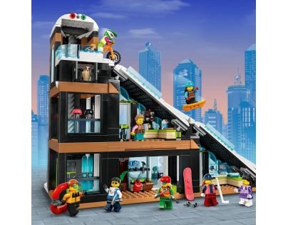 LEGO® City 60366 Lyžiarske a lezecké stredisko