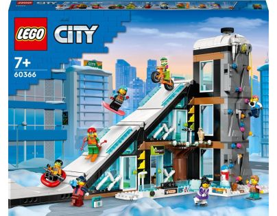 LEGO® City 60366 Lyžiarske a lezecké stredisko