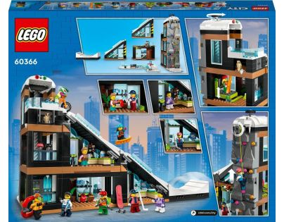 LEGO® City 60366 Lyžiarske a lezecké stredisko