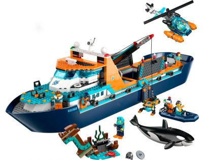 LEGO® City 60368 Arktická prieskumná loď