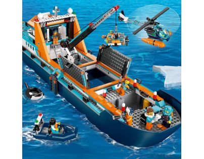 LEGO® City 60368 Arktická prieskumná loď