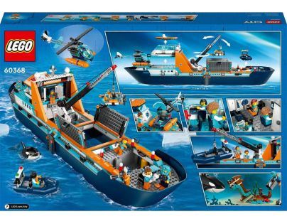 LEGO® City 60368 Arktická prieskumná loď
