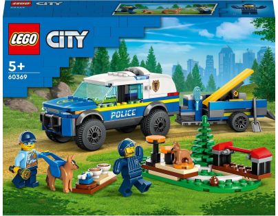 LEGO® City 60369 Mobilné cvičisko policajných psov