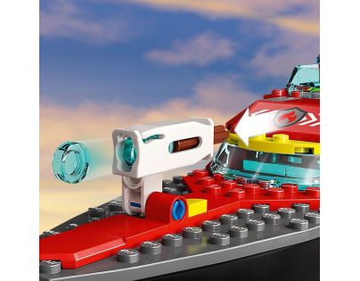 LEGO® City 60373 Hasičská záchranná loď a čln