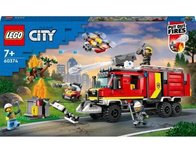 LEGO® City 60374 Veliteľské vozidlo hasičov - Poškodený obal