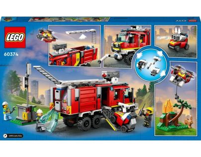LEGO® City 60374 Veliteľské vozidlo hasičov - Poškodený obal