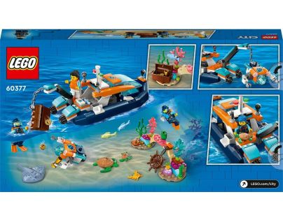 LEGO® City 60377 Prieskumná ponorka potápačov