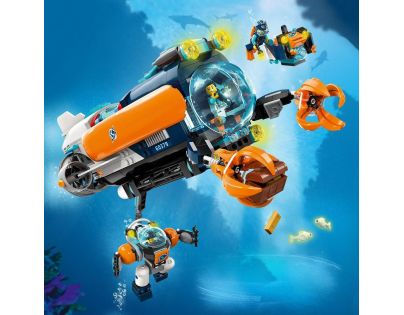LEGO® City 60379 Prieskumná ponorka na dne mora