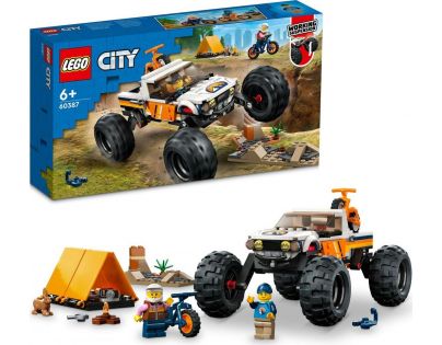 LEGO® City 60387 Dobrodružstvo s teréniakom 4 x 4