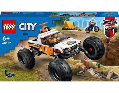 LEGO® City 60387 Dobrodružstvo s teréniakom 4 x 4