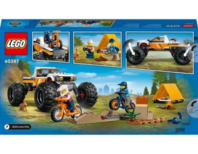 LEGO® City 60387 Dobrodružstvo s teréniakom 4 x 4
