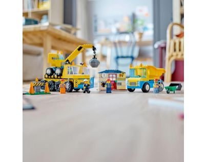LEGO® City 60391 Vozidlá zo stavby a demolačné gule