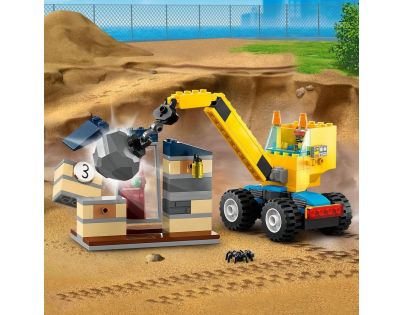 LEGO® City 60391 Vozidlá zo stavby a demolačné gule
