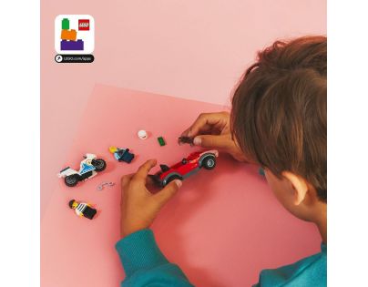 LEGO® City 60392 Naháňačka auta s policajnou motorkou