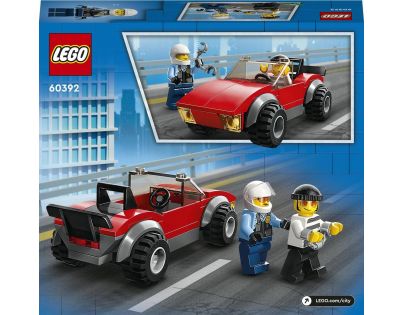 LEGO® City 60392 Naháňačka auta s policajnou motorkou