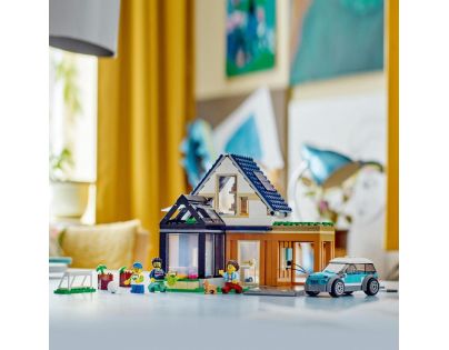 LEGO® City 60398 Rodinný dom a elektromobil