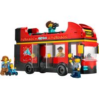 LEGO® City 60407 Červený dvojpodlažný vyhliadkový autobus 2