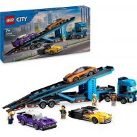 LEGO® City 60408 Kamión na prepravu áut so športiakmi