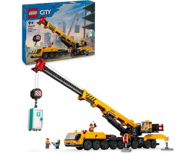 LEGO® City 60409 Žltý pojazdný stavebný žeriav