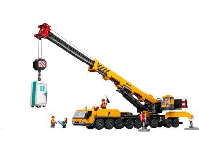 LEGO® City 60409 Žltý pojazdný stavebný žeriav