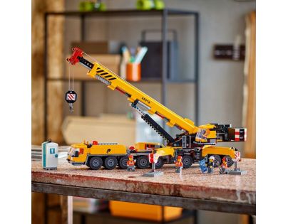 LEGO® City 60409 Žltý pojazdný stavebný žeriav