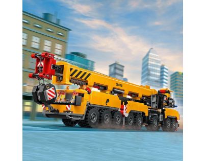 LEGO® City 60409 Žltý pojazdný stavebný žeriav
