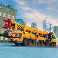LEGO® City 60409 Žltý pojazdný stavebný žeriav 6